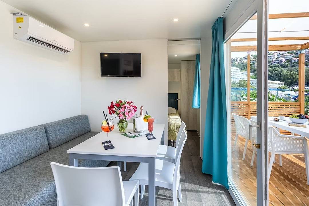 Ferienanlage Oliva Mobilehome Premium für 4 Personen in Rabac, Labin-Rabac