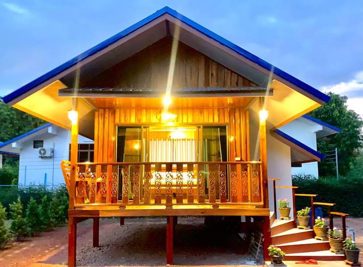 Ferienpark für 2 Personen, mit Terrasse und Garten sowie Ausblick in Thailand