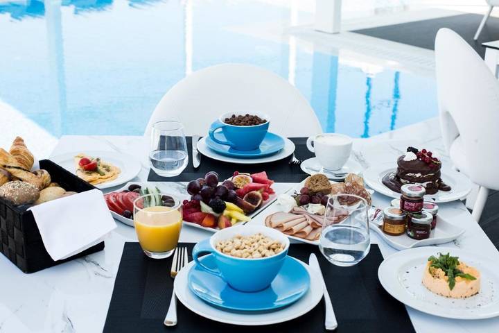 Villa für 2 Personen, mit Pool und Kinderpool sowie Ausblick und Balkon in Chalkidiki - 4