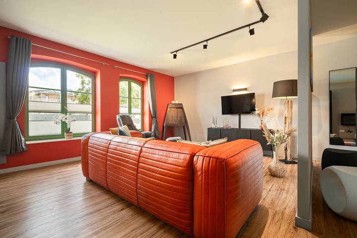Ferienwohnung für 2 Personen, mit Terrasse, mit Haustier in Klink