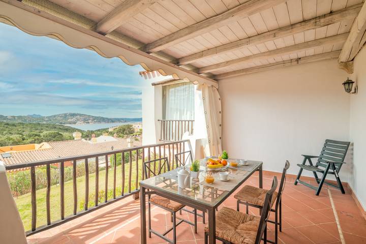 Appartement de vacances pour 4 personnes, avec vue sur l’océan et terrasse, adapté aux familles