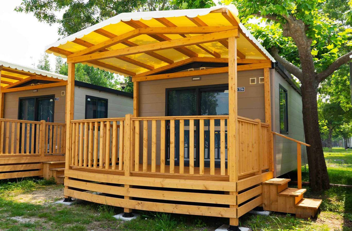 Mobil-home avec piscine in Castelnuovo del Garda, Montagnes autour du lac de Garde