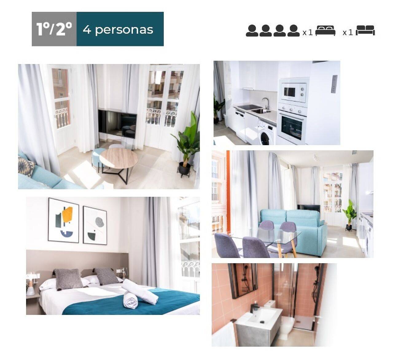 Appartamento intero, Loft Plaza del Rey | 1A | 3 pax. in Cartagena, Costa Calida