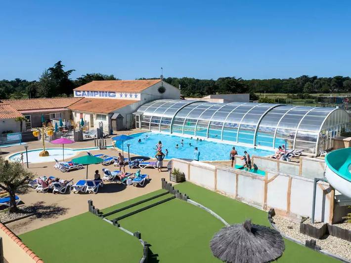 Camping pour 6 personnes, avec terrasse à Saint-Gilles-Croix-de-Vie