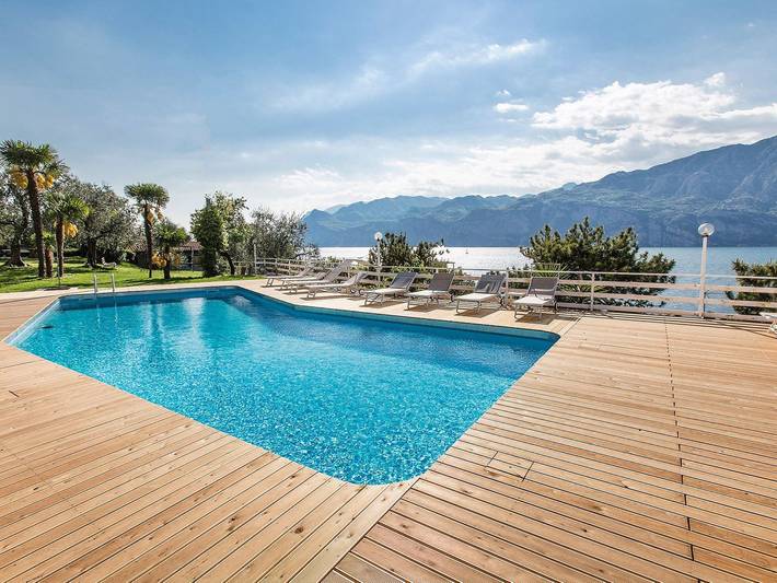 Ferienwohnung für 4 Personen, mit Pool in Malcesine