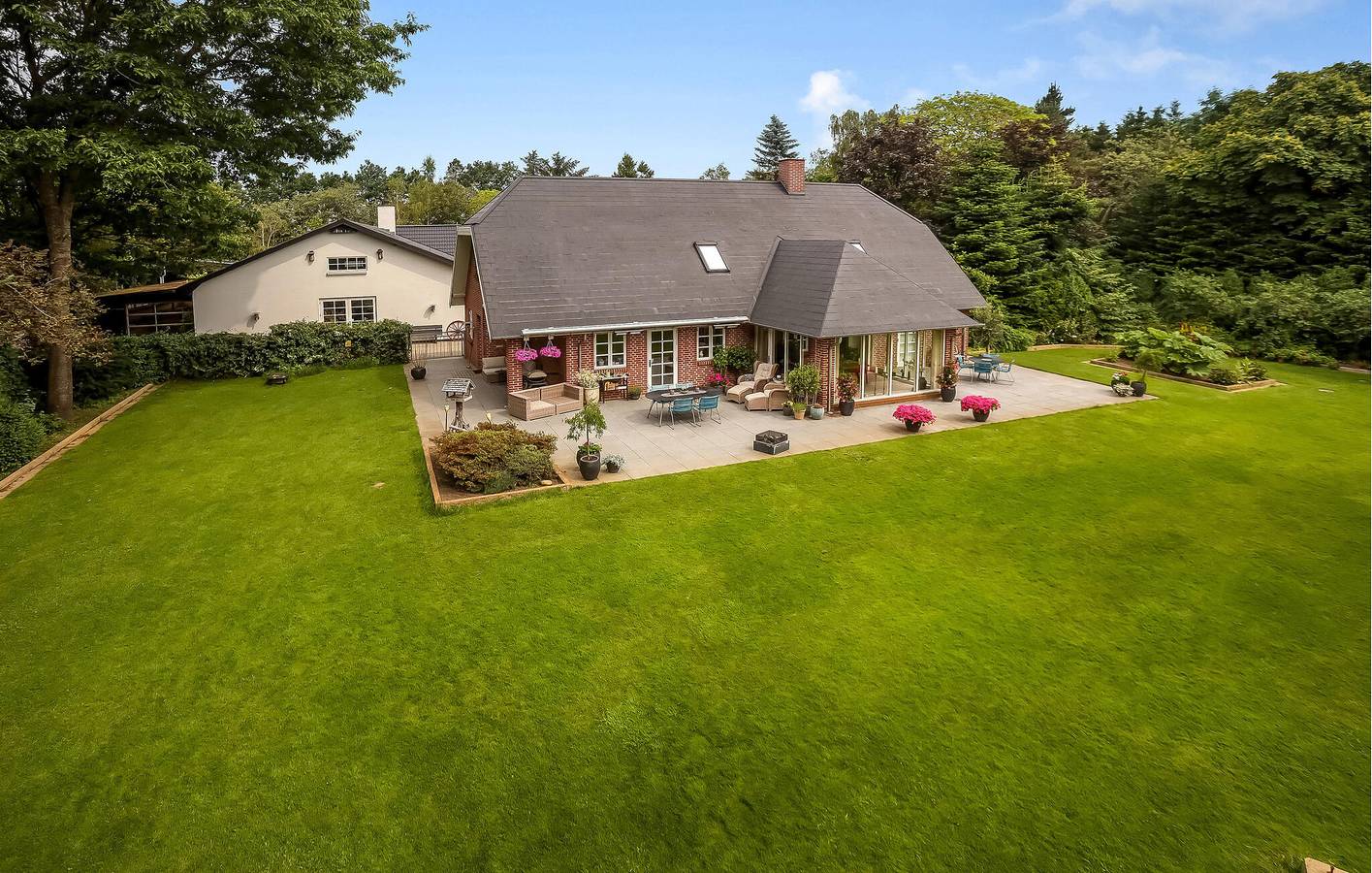 Ferienhaus für 20 Personen mit Ausblick in Silkeborg