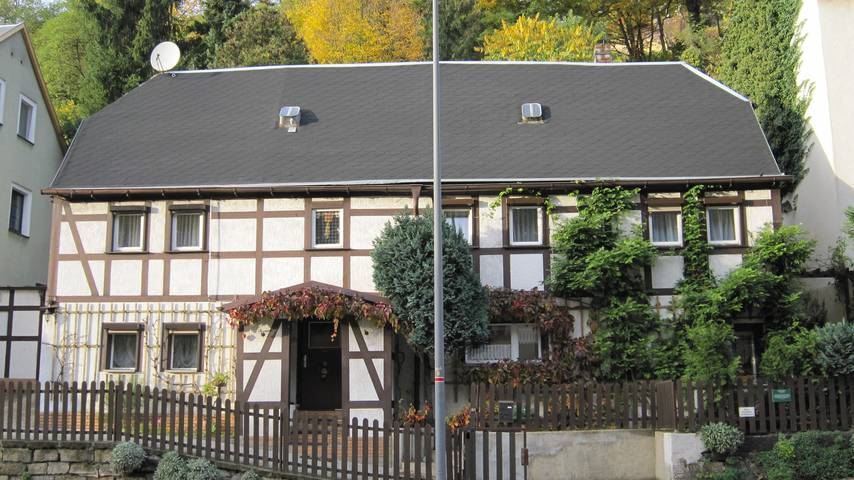 Ferienwohnung für 3 Personen, mit Balkon/Terrasse und Terrasse sowie Garten in Dresden - 4