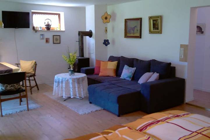 Ferienwohnung für 4 Personen, mit Garten