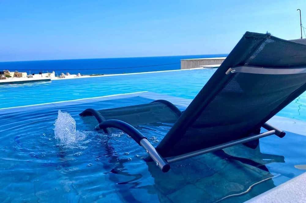 Traumvilla in Hanglage  mit Meerblick und Pool in Koutsounari, Kreta Süden