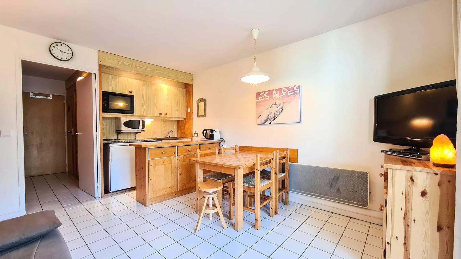 Studio entier, Studio rénové avec casier à ski · Proche des pistes · Balcon in Flaine, Arâches-la-Frasse