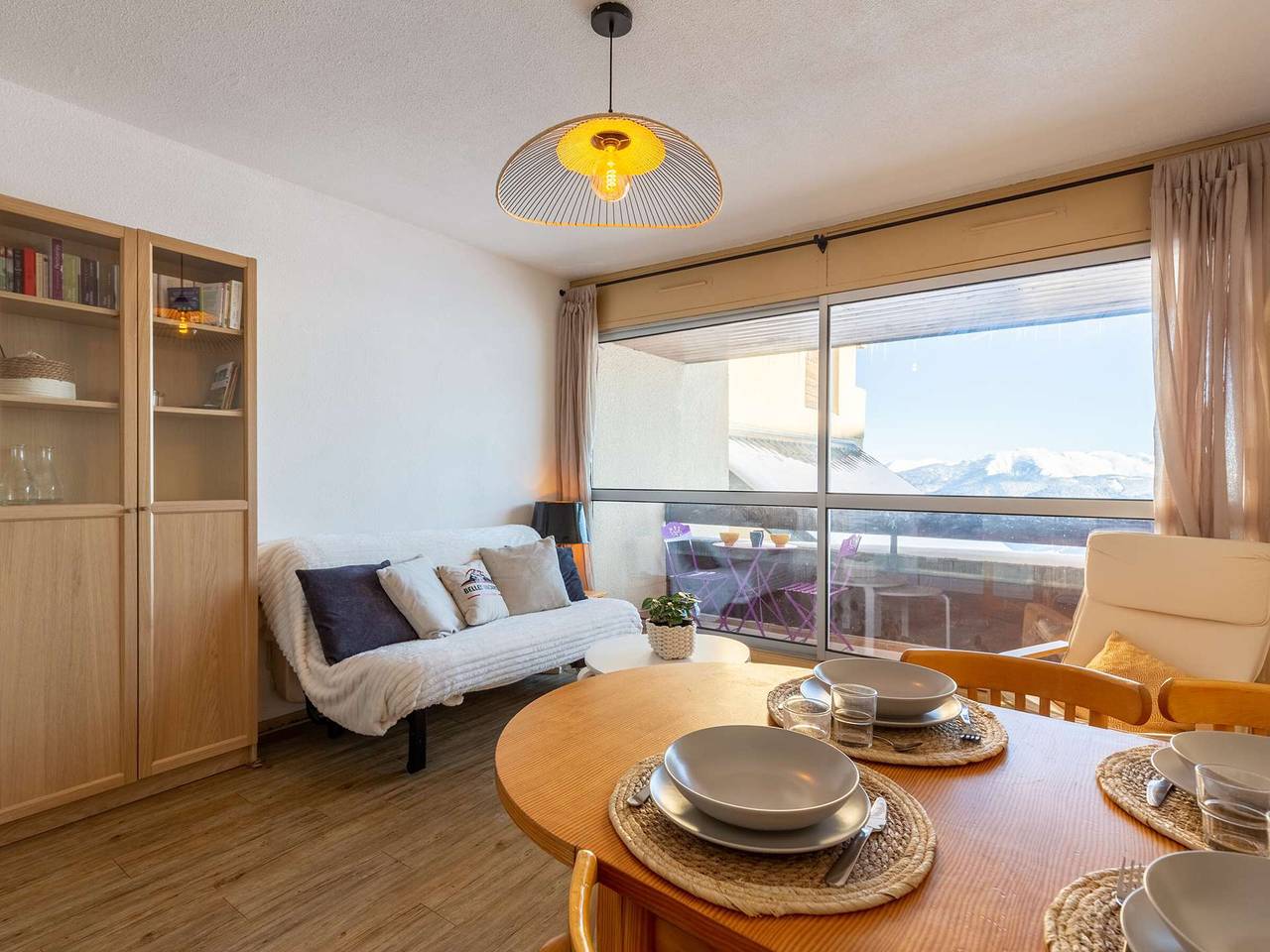 Estudio entero, Apartamento Renovado para 5 Personas con Vistas Panorámicas y Cerca de Pistas en Pla d'Adet in Saint-Lary-Soulan, Parque nacional de los Pirineos