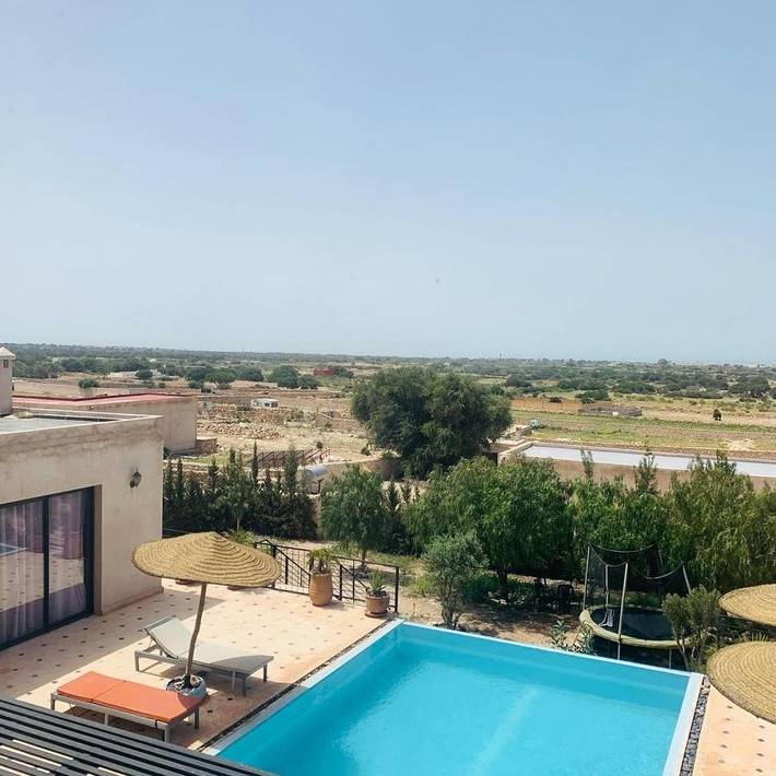 Maison d’hôte pour 2 personnes, avec jardin ainsi que piscine et vue dans Sidi Kaouki - 4