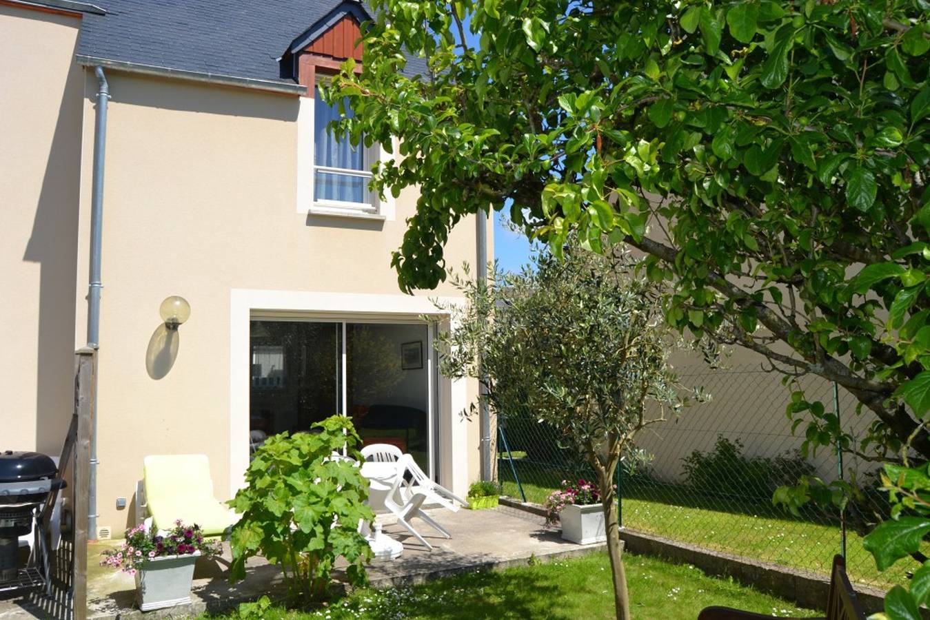 Charmantes Haus in Saint-Jouan-des-Guérets mit umzäuntem Garten in Saint-Jouan-des-Guérets, Saint-Malo und Umgebung