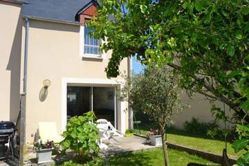 Location de vacances pour 5 personnes, avec terrasse à Saint-Jouan-des-Guérets