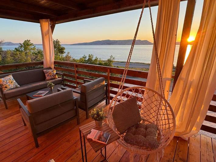 Ferienhaus für 6 Personen, mit Balkon und Terrasse sowie Ausblick in Sveti Juraj