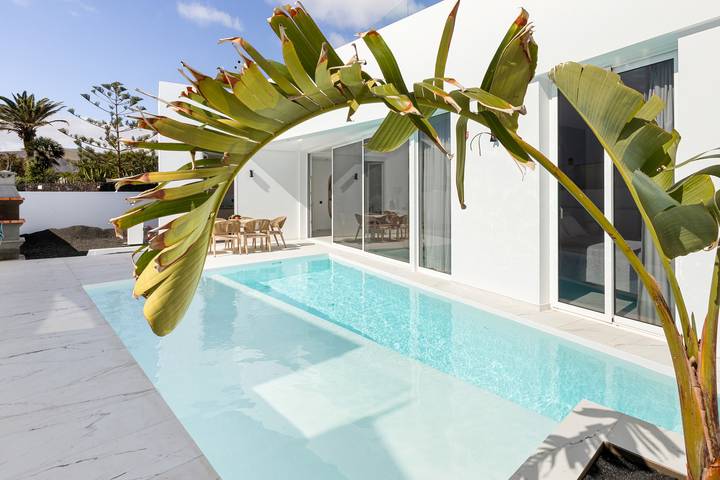 Location de vacances pour 6 personnes, avec terrasse dans Charco del Palo - 2