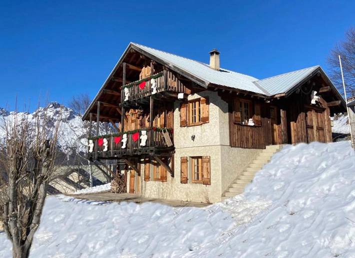 Chalet pour 14 personnes, avec Balcon et Sauna à Villard-Reculas
