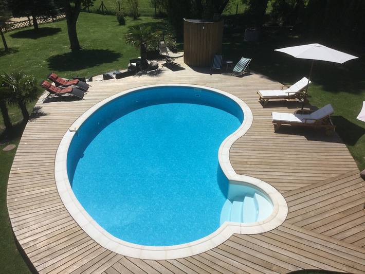 Gîte pour 6 personnes, avec jardin ainsi que piscine et terrasse dans Saint-Ouen-en-Brie