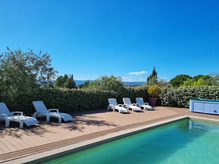 Villa pour 8 personnes, avec terrasse ainsi que piscine et jacuzzi dans le Languedoc-Roussillon - 4