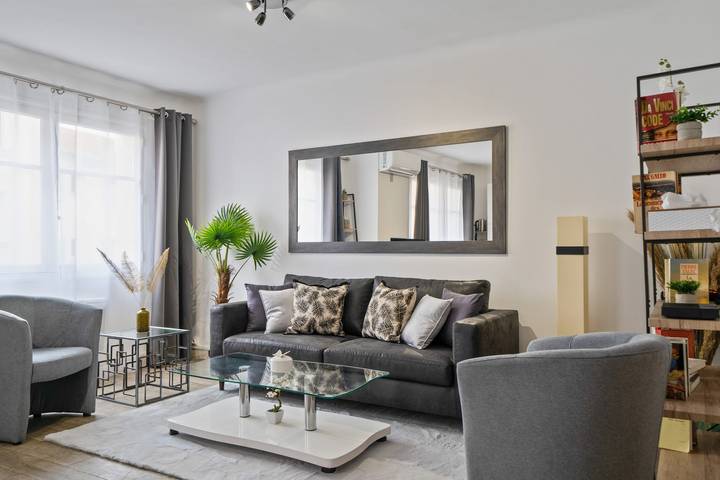 Appartement de vacances pour 4 personnes, avec Balcon à Le Cannet