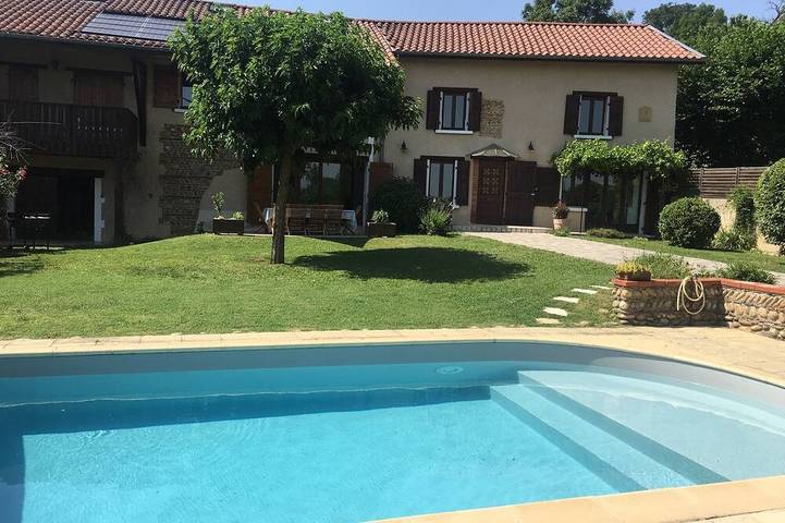 Maison de vacances pour 14 personnes, avec jardin