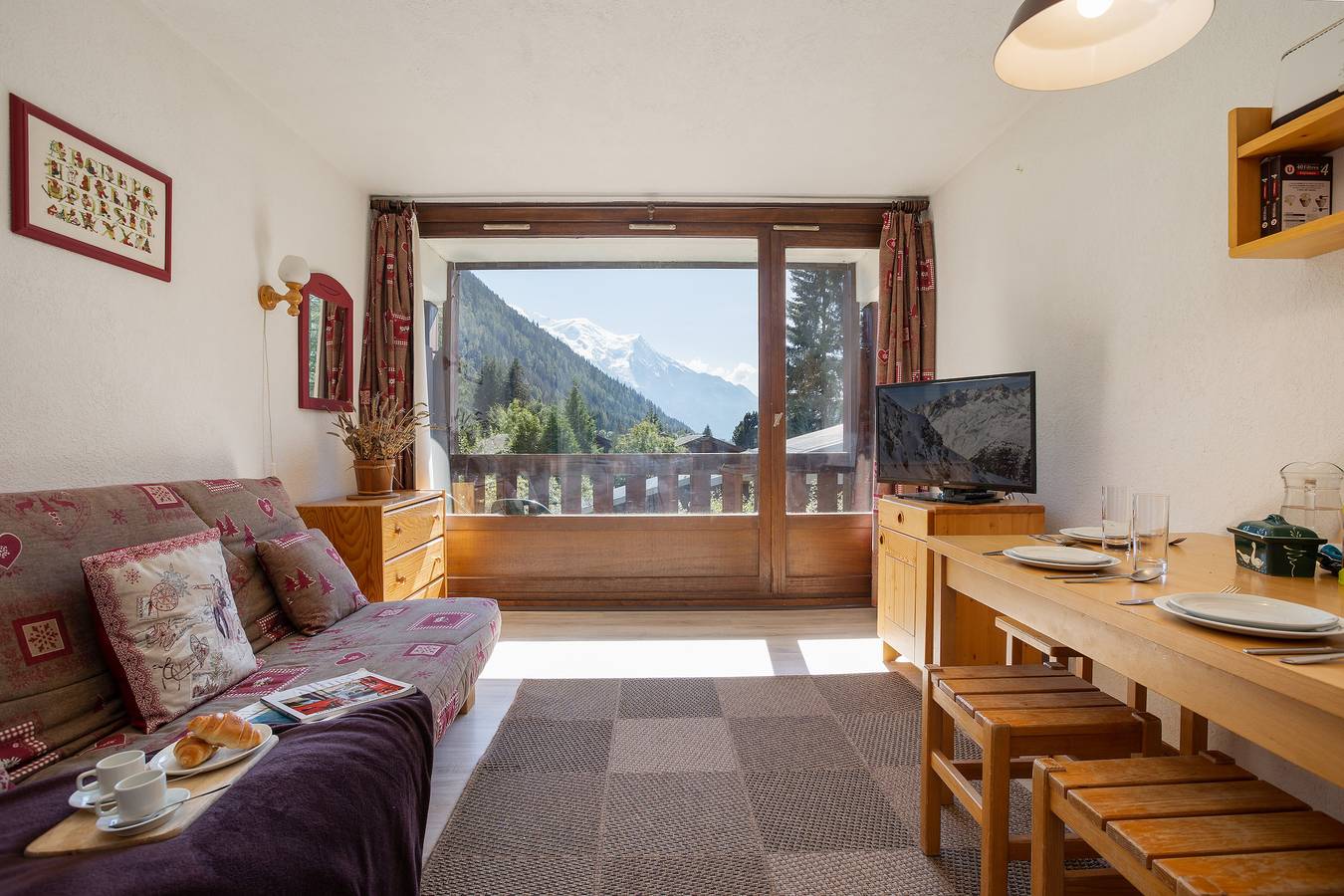 Apartamento entero, Résidence La Verte 12 ski in/ski out in Argentière, Chamonix-Mont-Blanc