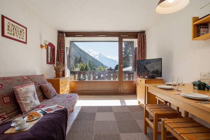 Ferienwohnung für 4 Personen, mit Balkon und Kinderpool in Chamonix - 2