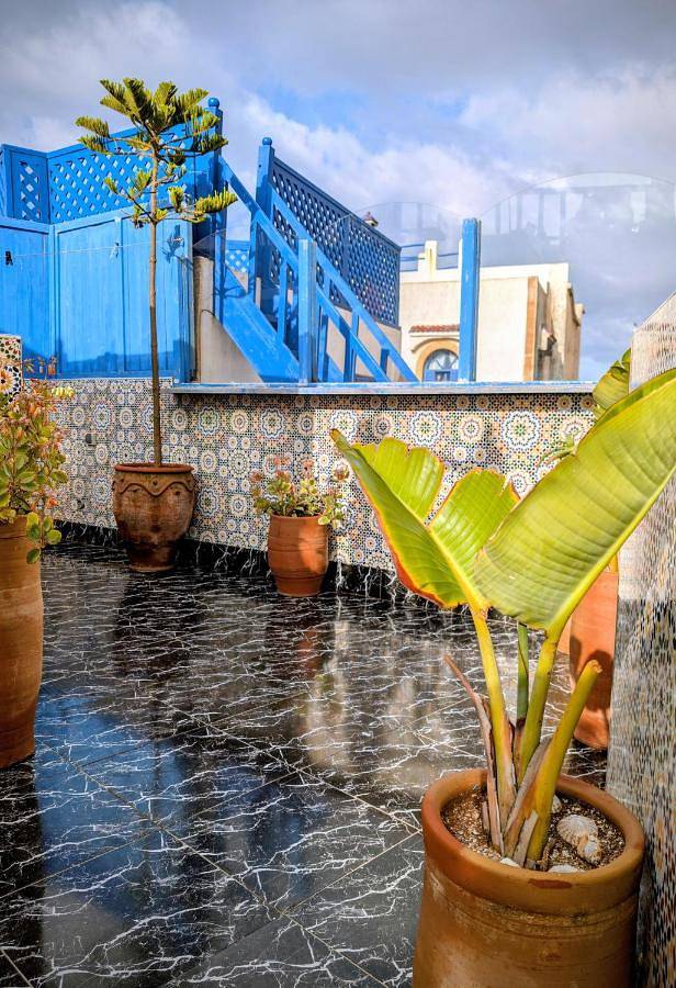 Chambre d’hôte pour 9 personnes, avec balcon et vue au Maroc - 3