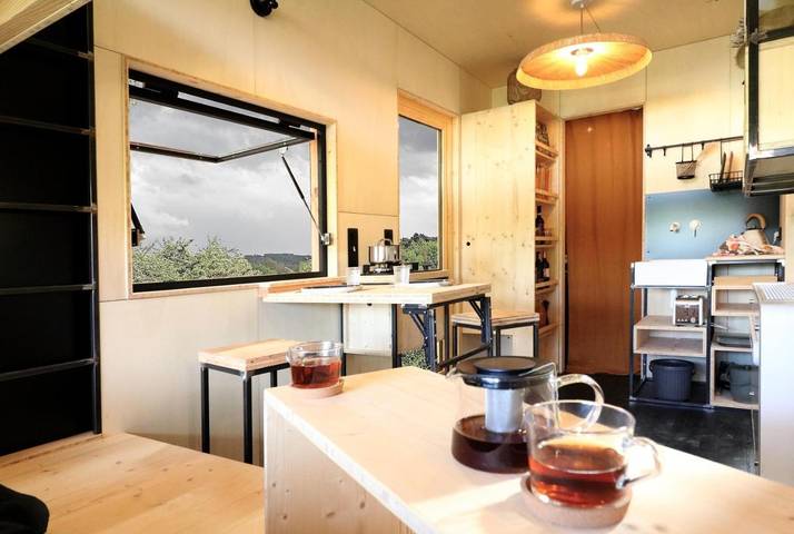 Gîte pour 3 personnes, avec Terrasse et Vue à Augerolles