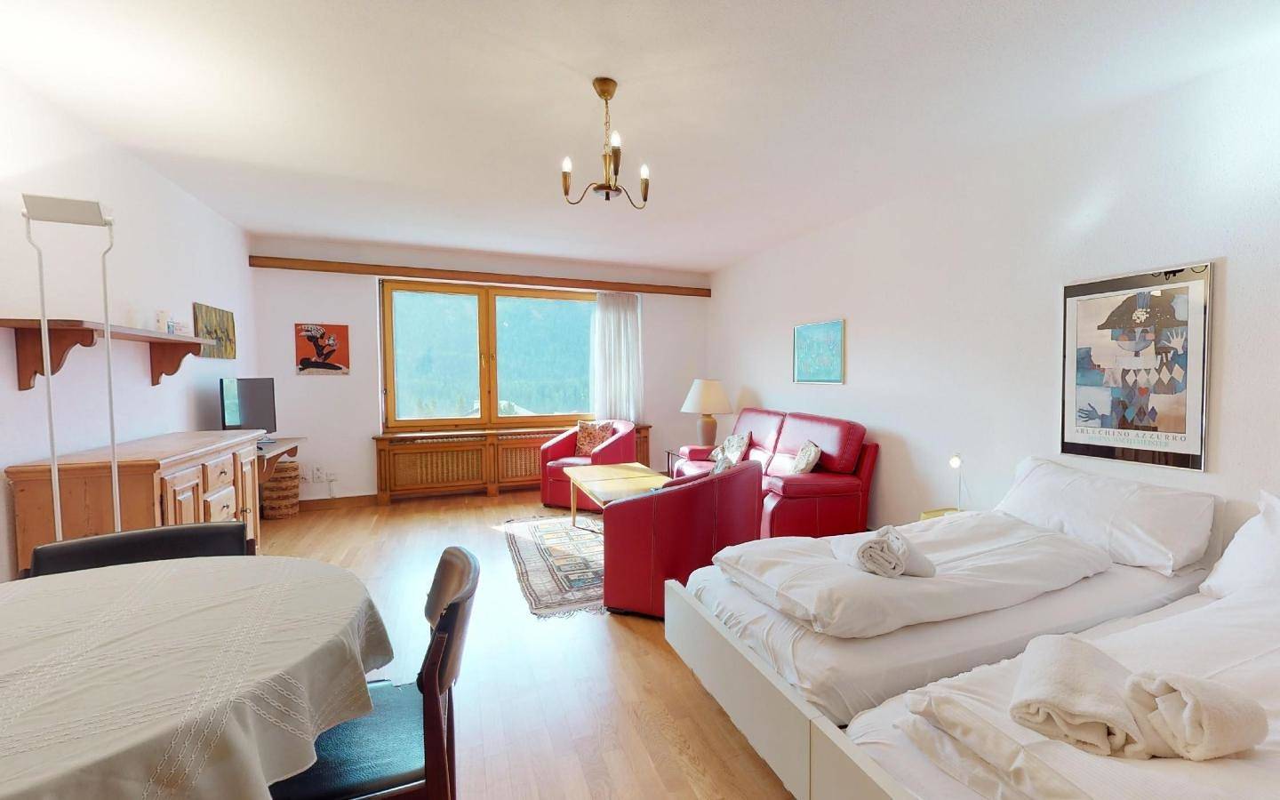 Ganze Wohnung, Suot Brattas 21 in St. Moritz, Sankt Moritz