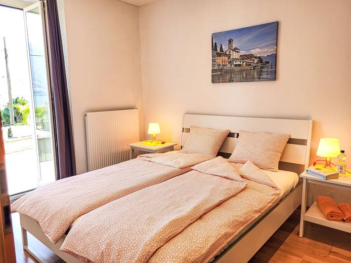 Ferienwohnung für 3 Personen, mit Terrasse und Seeblick sowie Ausblick in Brissago - 4