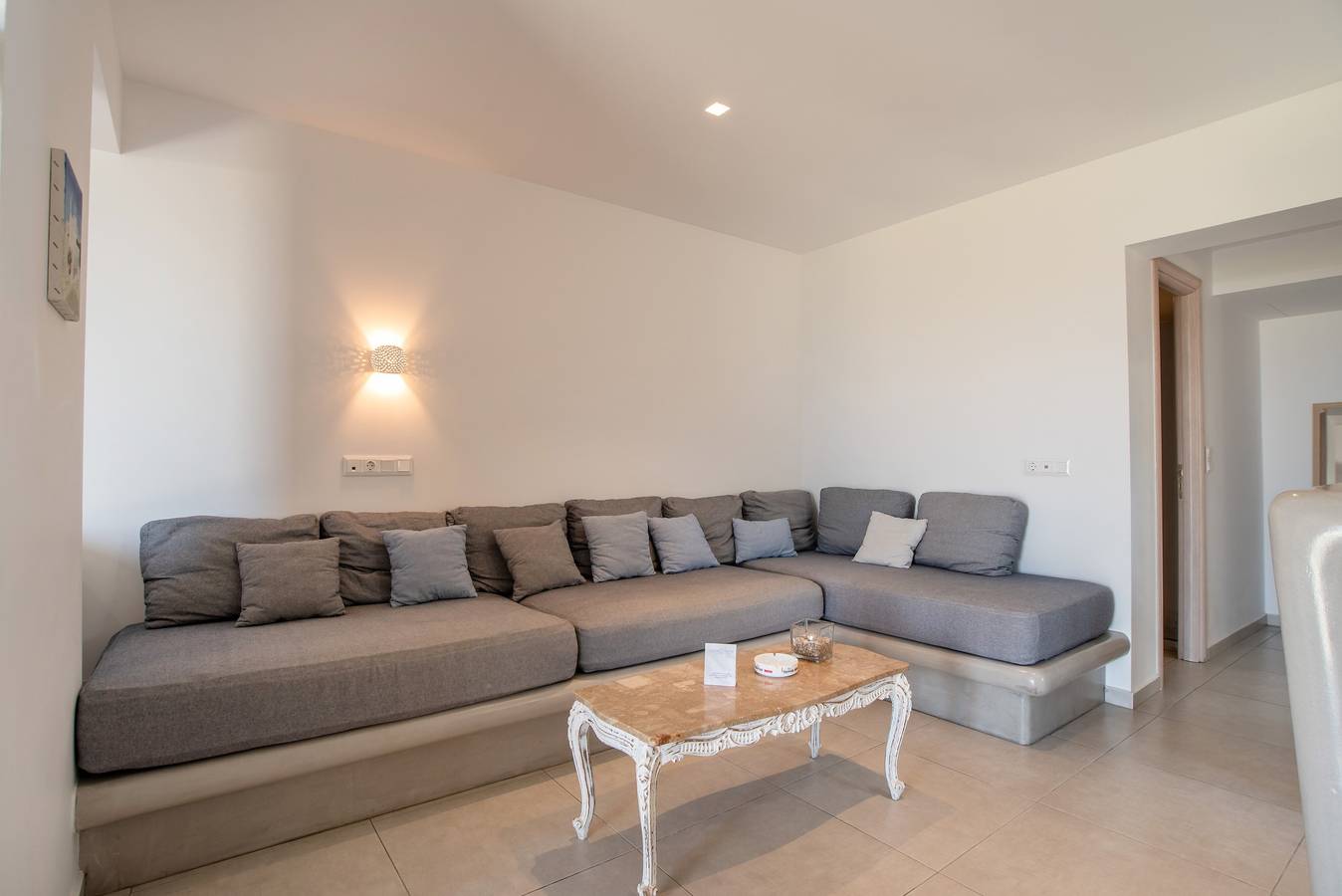 Appartement de vacances 'Amethyst Romantic' avec vue mer, terrasse partagée et Wi-Fi in Parikiá, Paros