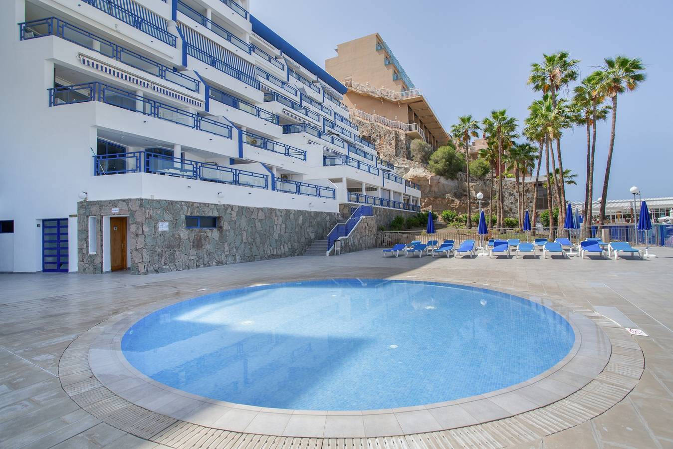 Apartamento entero, Vacaciones 'Taurito's Sea Sunset View' con vistas al mar, piscina compartida y Wi-Fi in Taurito, Mogán