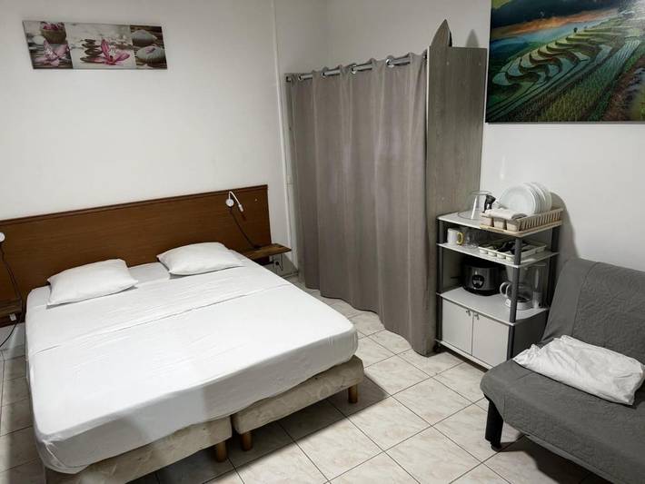 Gîte pour 3 personnes, avec vue ainsi que piscine et jardin à Gros Morne (homonymie) - 3