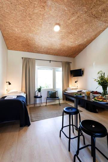 Gîte pour 2 personnes, avec balcon ainsi que vue et jardin à Espoo