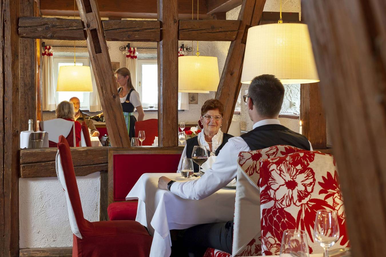 Romantik Hotel Johanniter-Kreuz - Doppelzimmer Standard in Überlingen, Region Bodensee-Oberschwaben