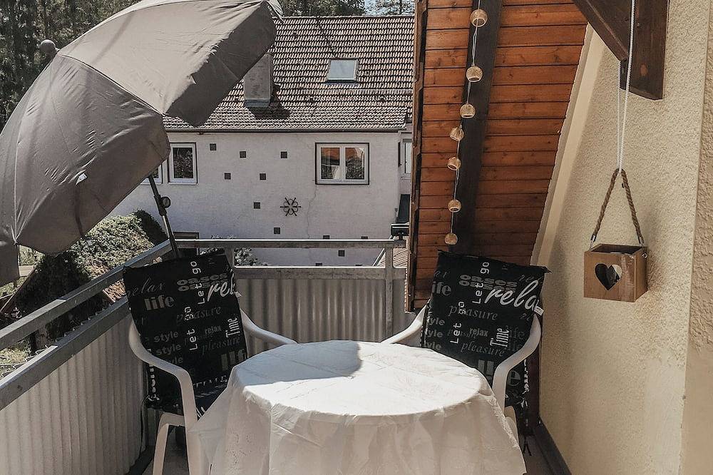 Ganze Wohnung, Ferienwohnung im Dahner Felsenland\nmit Balkon und Garten Perfekt für Wanderungen in Erlenbach bei Dahn, Landkreis Südwestpfalz