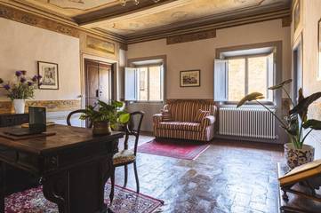 Cottage pour 2 personnes, avec vue, animaux acceptés à Montepulciano