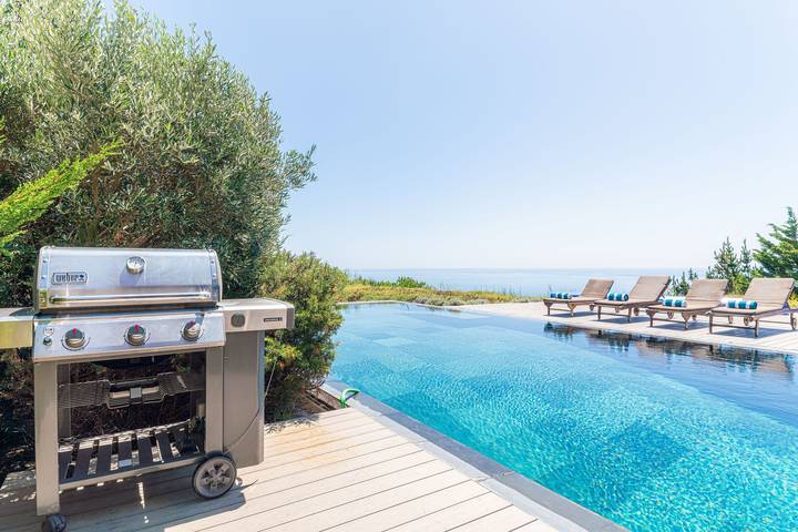 Villa pour 10 personnes, avec jardin et vue sur l’océan ainsi que sauna et piscine dans Costa do Estoril - 4