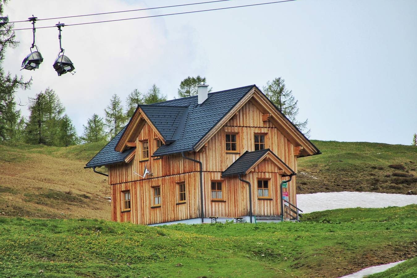 Maison de vacances 'Kleine Winklerhütte' avec vue sur la montagne et jardin privé in Tauplitz, Massif mort