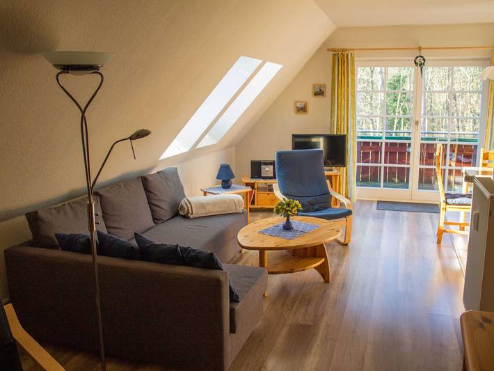 Ferienwohnung für 2 Personen, mit Balkon und Sauna, mit Haustier in Born am Darß - 3