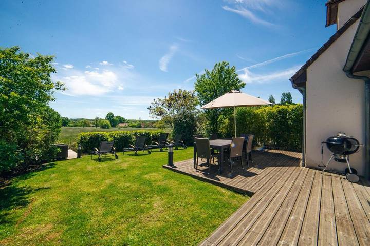 Maison de campagne pour 8 personnes, avec vue et jardin