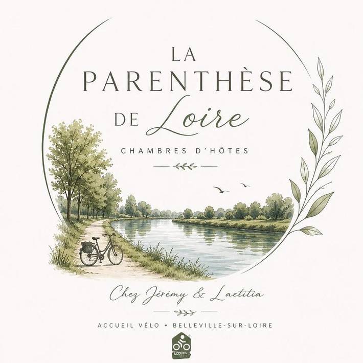 Chambre d’hôte pour 2 personnes, avec Terrasse et Jardin à Belleville-sur-Loire