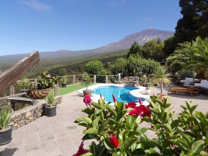 Casa rural para 4 personas, con vistas además de jardín y piscina en Icod de los Vinos - 2