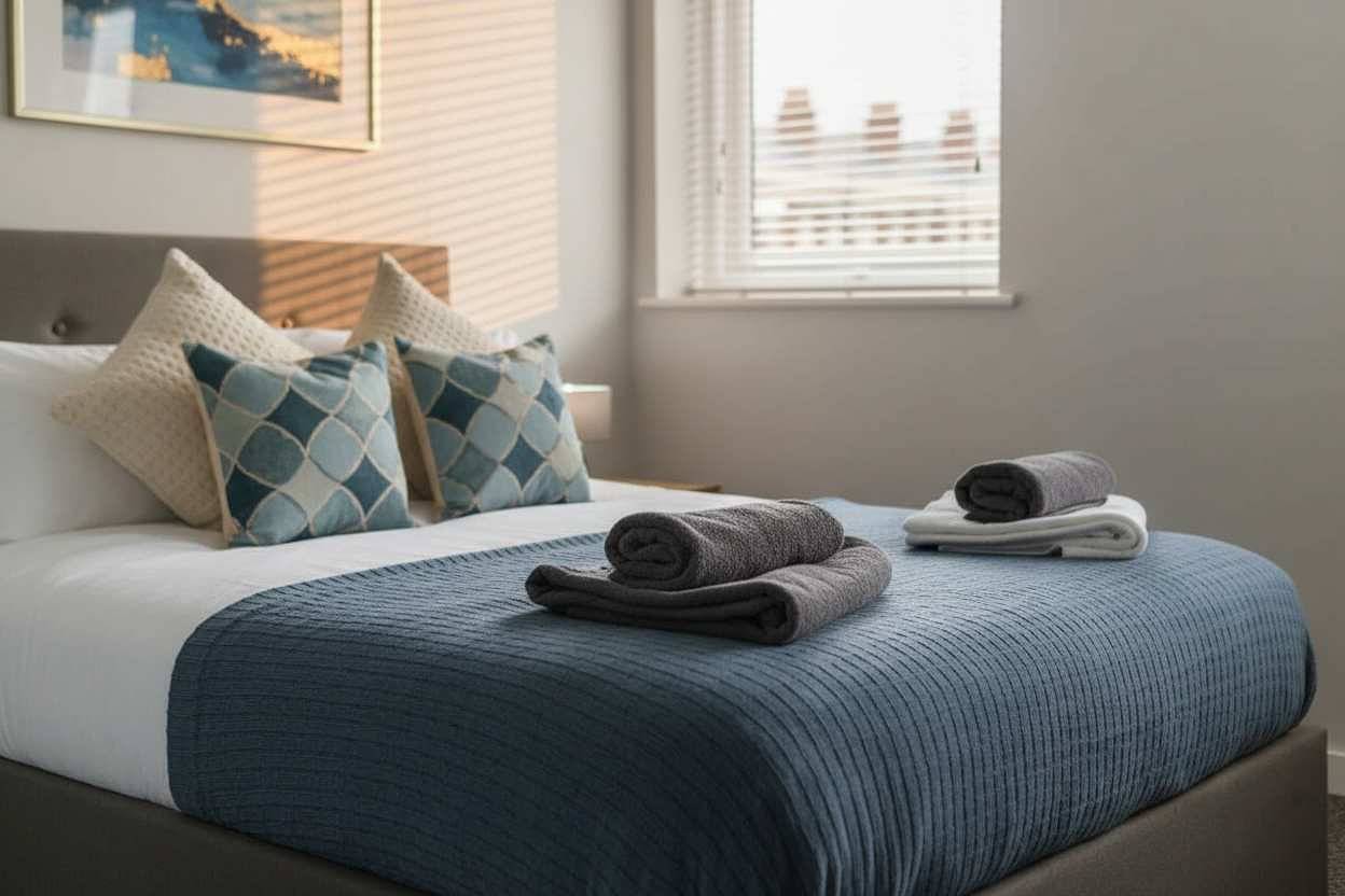 Ganze Wohnung, Bright & Modern 2-Bed Flat in Liverpool Centre + Parking in Liverpool, Merseyside