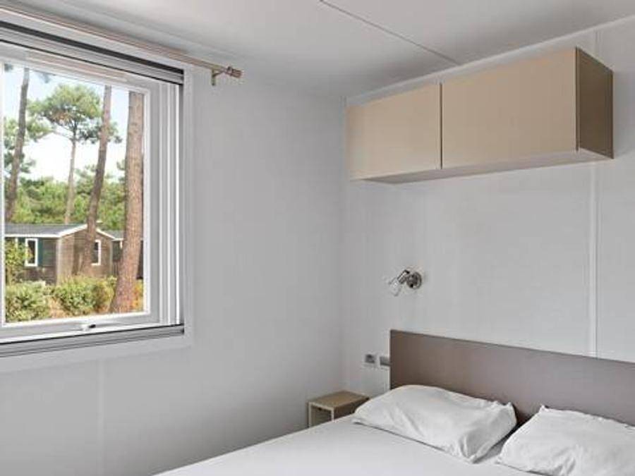 Camping Le Petit Mousse - Mobilheim 6 personen - Premium | 3 Zi. | 6 Pers. | Erhöhte Terrasse | 1 Bad | Klimaanlage in Vias Plage, Vias