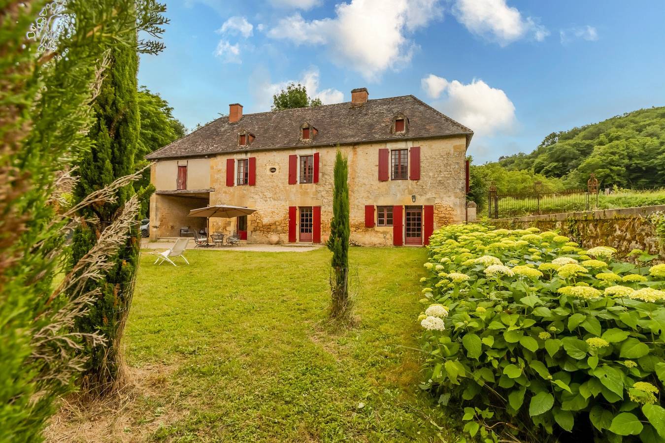 Villa 'La Borie' con piscina privada, terraza y jardín privados in Domme, Périgord Noir