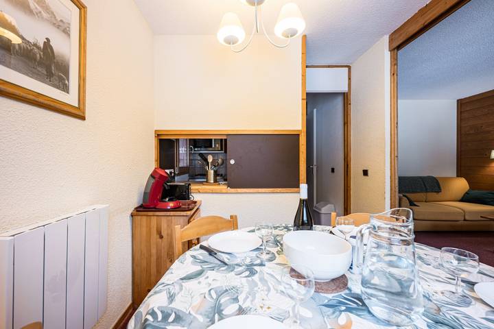 Gîte pour 5 personnes, avec balcon à Les Avanchers-Valmorel - 4