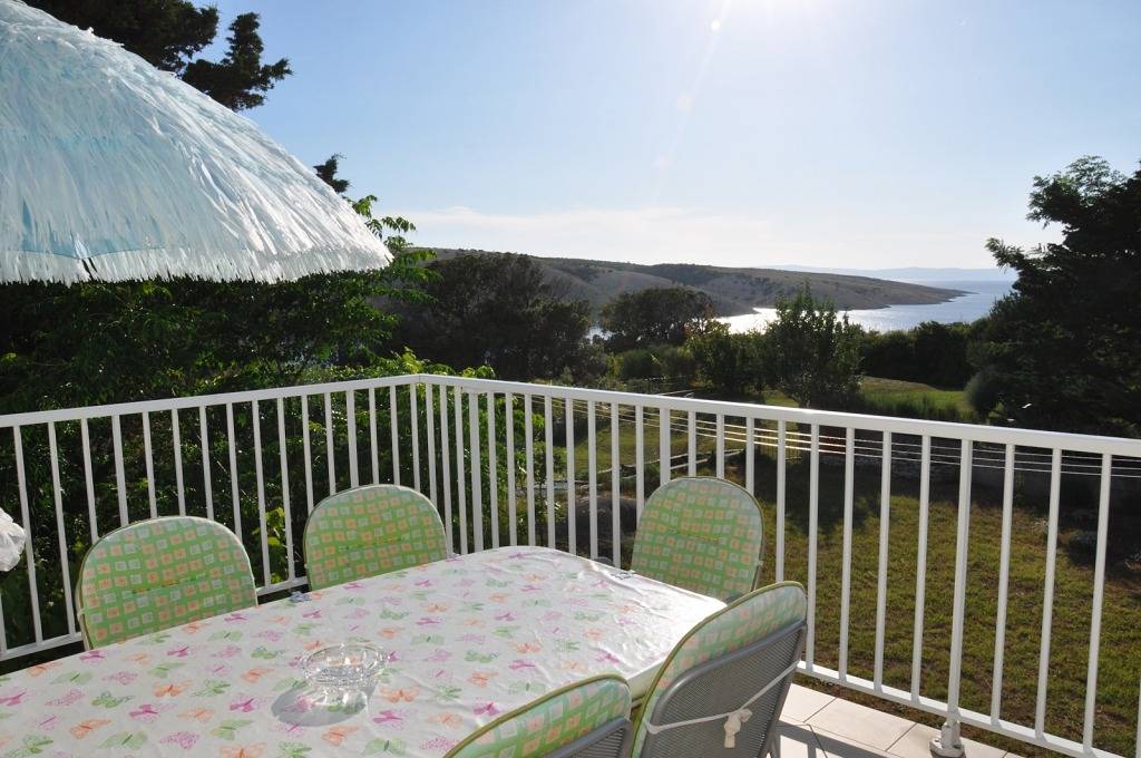 Ganze Wohnung, Ferienwohnung in Lopar mit Meerblick, Balkon, Klimaanlage, W-Lan (4944-1) in Lopar, Rab