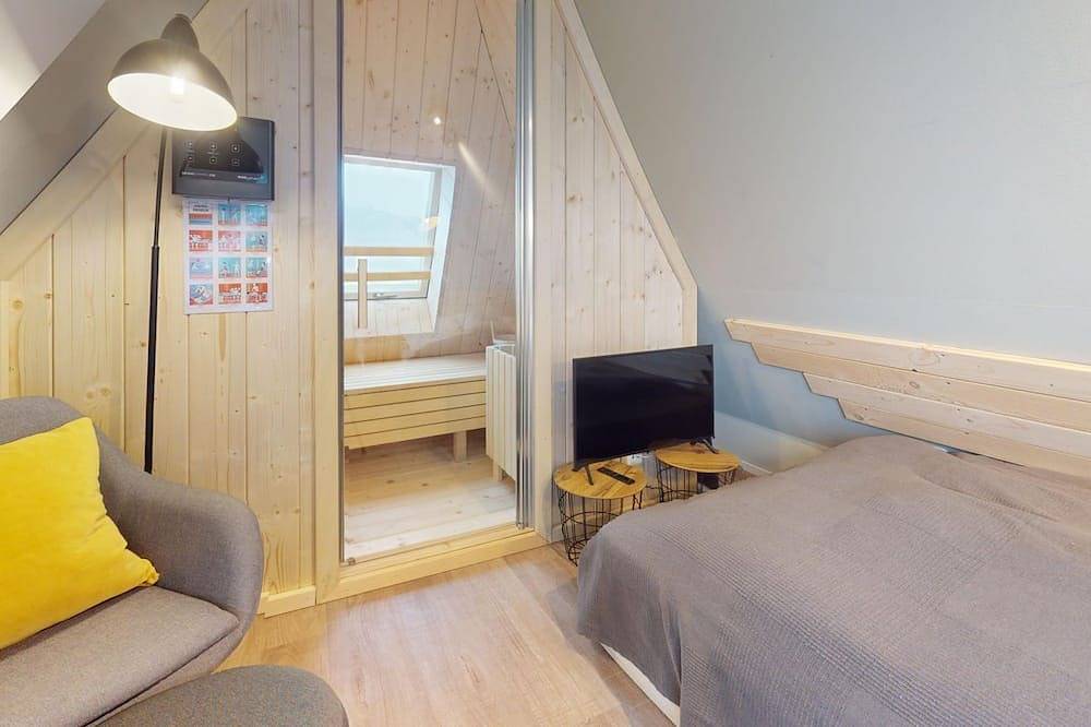 Ganze Wohnung, Modernes 1-Raum Appartement mit durchdachtem Konzept und Sauna in strandnaher in Hörnum, Sylt